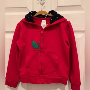 Toddler Girls 4T Sweatshirt Jacket